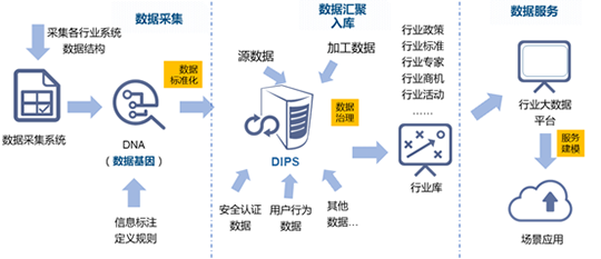 摩域体育水巢DIPS行业大数据平台建设的框架路径